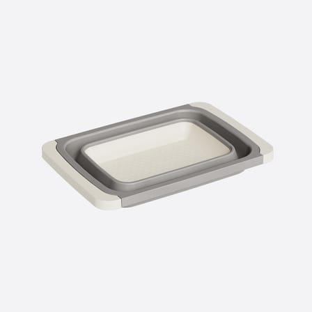 Softchef Katlanır Evye Üstü Süzgeç 6.3 L – Ayarlanabilir Teleskopik Tutacaklı, BPA Free Lavabo İçi Meyve Sebze Yıkama Süzgeci