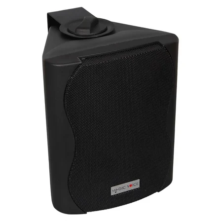 Magicvoice F-LHY4S 4 İnç 10 Cm Hat Trafolu Duvar Tipi Sütun Okul Cami Hoparlör 10W RMS 150W Peak MP3 USB Uyumlu Siyah