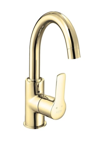 E.c.a. Luna Kuğu Borulu Lavabo Bataryası - Altın 102808953