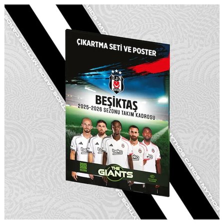Mythos Beşiktaş Poster ve Çıkartma Seti Lisanslı Ürün - 2 set