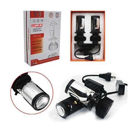 Carub Ampul Bi Xenon 12v H4 Led Far Süper Beyaz Mercekli Lens