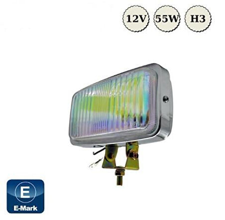 2 Adet Carub Sis Lambası Krom Colorm Maxtel Jf-105 Tip 16x8,7x6cm