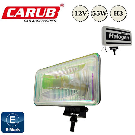 2 Adet Carub Sis Lamba Comet 550 20x9,5x8 Kapaklı Colormatik Sis