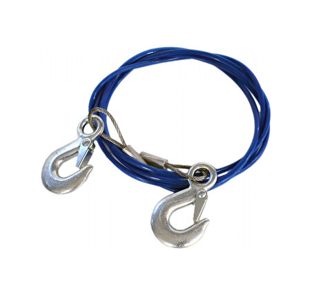 Carub Br1720502 Çekme Halatı 2 Ton Çelik İzoleli 2.5 M