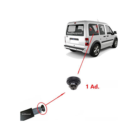 Ford Connect Arka Kelebek Cam Mandal Civatasi 1 Adet 512875745