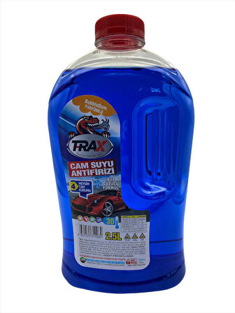 Trax Antifirizli Parfümlü 30 Derece Cam Suyu 2.5 Litre