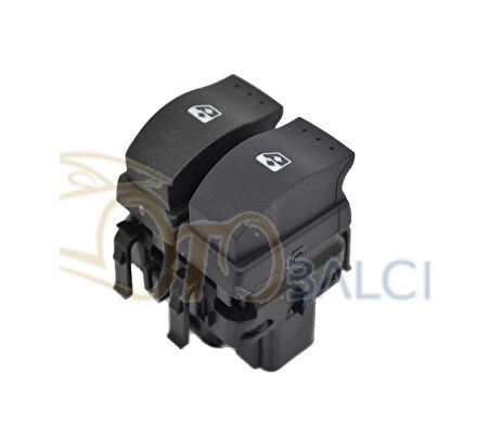 Renault Megane 2 Cam Açma Dügmesi Anahtari (Siyah Soket) 264839709