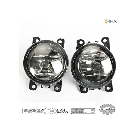 Peugeot 301 Sol + Sag Ön Sis Fari Lambasi Takimi 2012-2020 Ampull 422595589