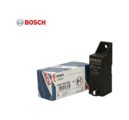 Bosch 12V Isıtma Kızdırma Rölesi Audı-Mercedes-Opel-Seat-Skoda-Volkswagen-Jeep-Dodge-Chrysler-Chevrolet