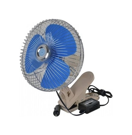 12V Vantilatör 8 " (Çakmak Fişli) (Mandallı)