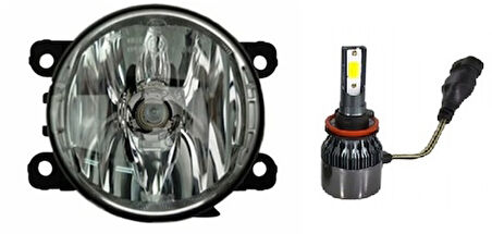 Sis Farı Sağ-sol Led Xenon Ampüllü Clıo Iv-captur-mgn Iıı-fleunce-kng-scenıc Iıı-logan Iı-duster Sandero Iı-trafic Iı-megane Iv