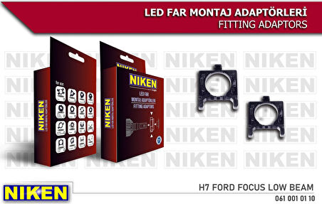 Ford Focus Xenon Montaj Aparatı H7 Uyumlu Kısa Farlar İçin Nike
