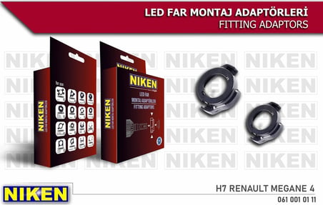Renault Megane 4 Xenon Montaj Aparatı H7 Uyumlu Kısa Farlar İçin