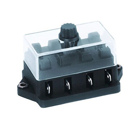 Standart Bıçak Sigorta Yuvası Kutusu 4 Sigortalık Sgt-45