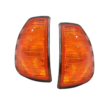 Mercedes W123 Turuncu Sinyal Lambasi Sag Ve Sol Set A+ Kalite 497032170