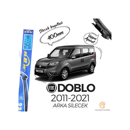 Fiat Doblo Arka Silecek (2011-2021) RBW