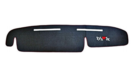 Nyf Ön Cam Halı Tofaş Uyumlu Doğan Slx Yüksek Torpido Nakışlı Kırmızı