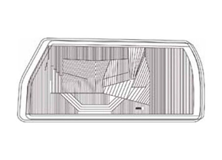 Skoda Favorit Ön Sağ Yolcu Tarafı Farın Aydınlatma Camı