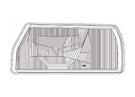 Skoda Forman Ön Sol Sürücü Tarafı Farın Aydınlatma Camı