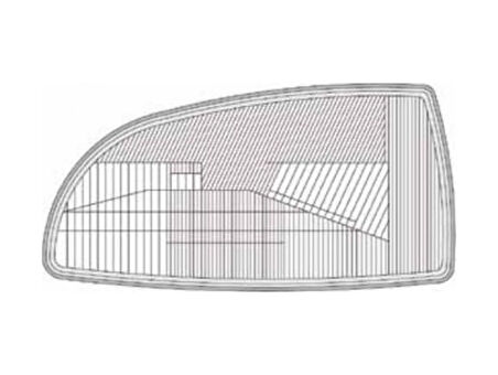Renault Clio 1 Ön Sağ Far Aydınlatma Camı Yolcu Tarafı 1996 98