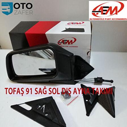 Tofaş Uyumlu Doğan Kartal Şahin Dış Dikiz Aynası Sağ Sol Takımı 91
