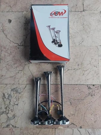 Aem Dali Dali 12 Volt Arap Korna Üçlü Havalı Korna