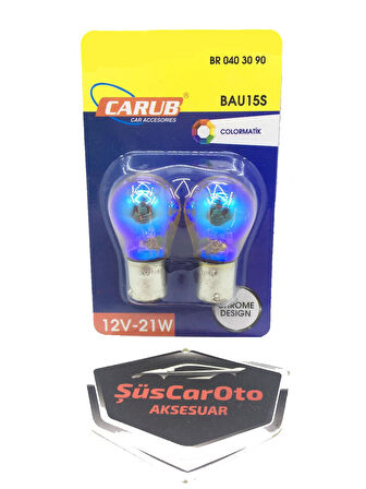 Carub Diadem Ampul Krom Tek Duy Sinyal Ampulü 12V 21W 93 Turuncu