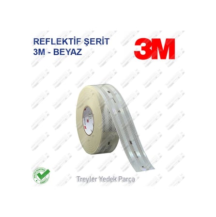 Reflektıf Serıt 3M Diamond Grade™ 983 Beyaz 55Mm 50 Metre
