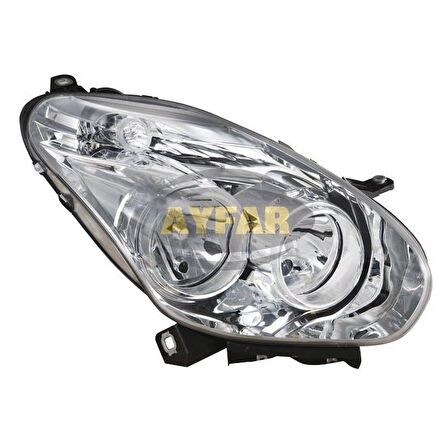 Fiat Doblo Motorlu Ön Sağ Far 2010-2014