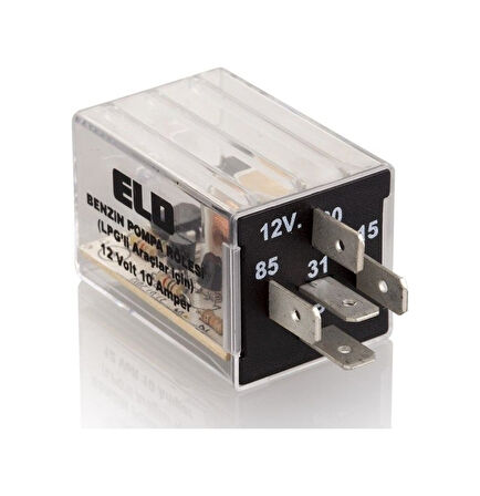 Elo LPG Benzin Pompa Zamanlama Rölesi (Enjektör Soğutmalı) 12V