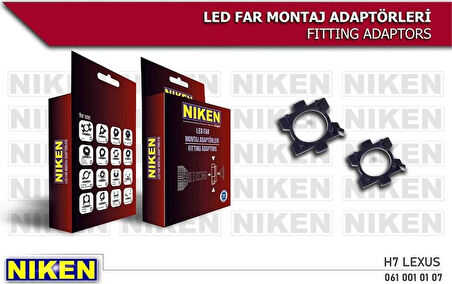 Toyota E120 Corolla Uyumlu Led Far Aparatı H7 Far Sabitleme Aparatı