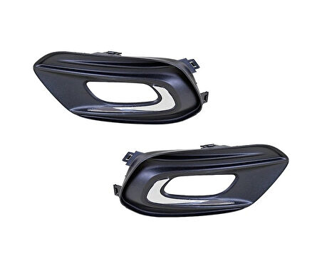 Fiat Egea Ön Sağ Sol Sis Çerçevesi Nikelaj Takımı