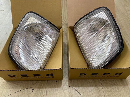 Mercedes W124 Beyaz Sinyal Lambasi Seti Depo Marka 494803945
