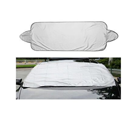 Ön Cam Branda Güneş Kar Buzlanma Önleyici Örtü Su Geçirmez Ön Cam