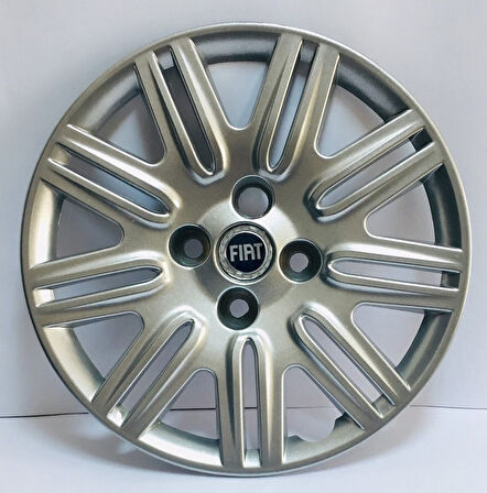 ✔ Fiat Doblo 14" Jant Kapağı Takımı (4 Adet) Mavi Armalı F003