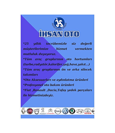 Renault Clio Kangoo R19 13" Jant Kapağı Takımı (4 Adet) Tisa R005