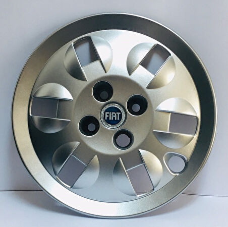 ✔ Fiat Doblo 14" Jant Kapağı Takımı (4 Adet) Mavi Armalı F004
