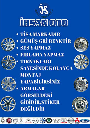 Renault Master Iıı 16'' Jant Kapağı Takım (4 Adet) 403150037 R028
