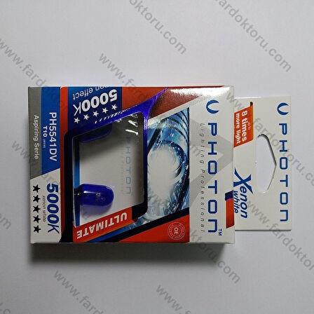 Fardoktoru Photon T10 Beyaz Işik Park Ampulü Ph5541Dv