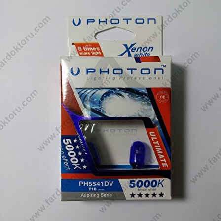 Fardoktoru Photon T10 Beyaz Işik Park Lambasi Ampulü Ph5541Dv