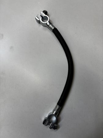 Saral Kutupbaşlı Akü Ara Kablosu Akü Seri Baglantı Kablosu 25cm