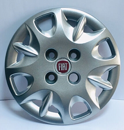 ✔ Fiat Palio 13" Jant Kapağı Takımı (4 Adet) Bordo Armalı F012K