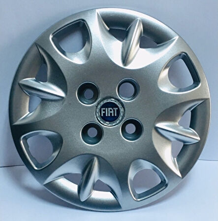 ✔ Fiat Palio 13" Jant Kapağı Takımı (4 Adet) Mavi Armalı F012