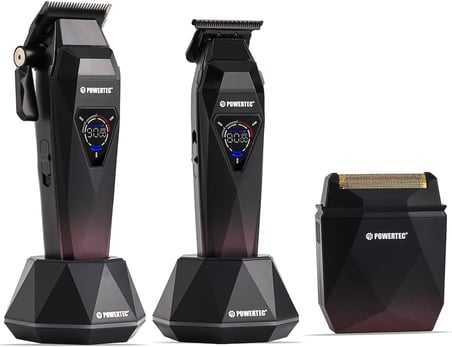 TR-5800 Saç-Sakal-Ense-Günlük Tıraş Makinesi 3'lü Set (0.5mm Tarak Dahil)