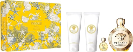 Eros Pour Femme Edp 100 Ml + Body Lotion 100 Ml + Shower Gel 100 Ml + Edp 5 Ml Parfüm