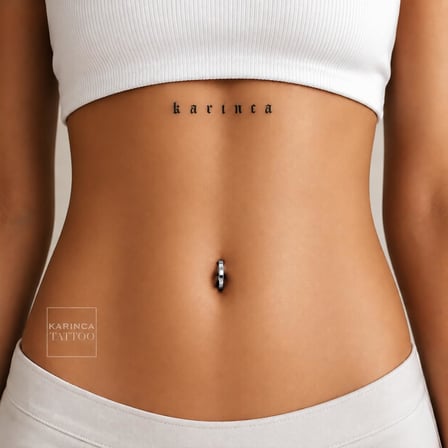 Klipsli Göbek Piercingi Hinged Belly Piercing