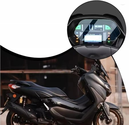 Yamaha ile uyumlu NMax 125 / NMax 125 Tech Max 2025 Model Uyumlu Dijital Gösterge 9H Nano Ekran Koruyucu 2025