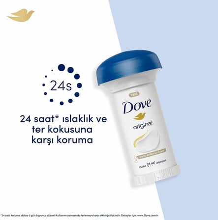 Original Kadın Stick Deodorant 1/4 Nemlendirici Krem Yeni 50 ml