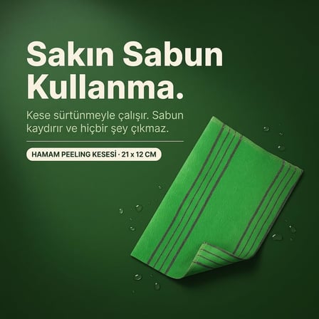 Anatlia soap fas kesesi (yeşil, 1)