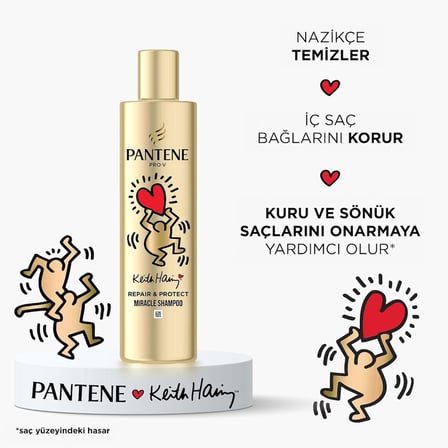 Keith Haring Onarıcı & Koruyucu Şampuan 250 Mililitre